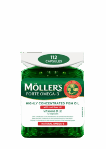 Möller's Forte omega-3 kapszula, 112 db